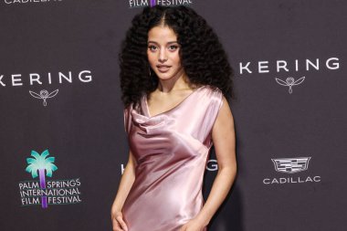 Louis Vuitton 'un giydiği Chase Infiniti, Palm Springs Uluslararası Film Festivali' nin 37. Yıllık Film Ödülleri 'ne 3 Ocak 2026' da ABD 'nin Kaliforniya eyaletinin başkenti Palm Springs' te düzenlenen Palm Springs Kongre Merkezi 'nde ulaştı..