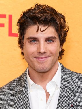 Amerikalı aktör ve yazar Lukas Gage, Netflix 'in 6 Ocak 2026' da Hollywood, Los Angeles, Kaliforniya, ABD 'de düzenlenen 