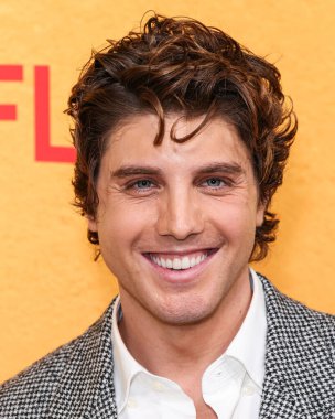 Amerikalı aktör ve yazar Lukas Gage, Netflix 'in 6 Ocak 2026' da Hollywood, Los Angeles, Kaliforniya, ABD 'de düzenlenen 