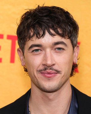 İngiliz aktör Tom Blyth, Netflix 'in 6 Ocak 2026' da Hollywood, Los Angeles, Kaliforniya, ABD 'de düzenlenen 
