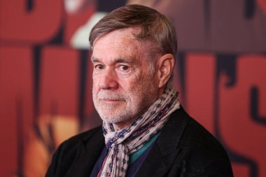 Amerikalı film yapımcısı, fotoğrafçı, ressam ve müzisyen Gus Van Sant, 7 Ocak 2026 'da Los Angeles, Kaliforniya, ABD' de bulunan The Grove 14 'te düzenlenen 