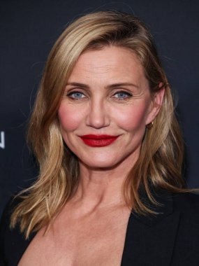 Amerikalı aktris ve eski model Cameron Diaz, 9 Ocak 2025 'te Santa Monica, Los Angeles, Kaliforniya, ABD' deki Regent Santa Monica Plajı 'nda düzenlenen 2026. Geleneksel WWD (Women' s Wear Daily) Style Awards 'a geldi..