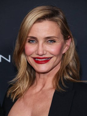 Amerikalı aktris ve eski model Cameron Diaz, 9 Ocak 2025 'te Santa Monica, Los Angeles, Kaliforniya, ABD' deki Regent Santa Monica Plajı 'nda düzenlenen 2026. Geleneksel WWD (Women' s Wear Daily) Style Awards 'a geldi..