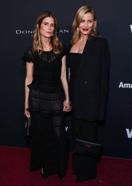 Gucci Westman ve Amerikalı aktris Cameron Diaz, 9 Ocak 2025 'te Santa Monica, Los Angeles, Kaliforniya, ABD' deki Regent Santa Monica Plajı 'nda düzenlenen 2026. Geleneksel WWD (Women' s Wear Daily) Style Ödülleri 'ne geldiler..