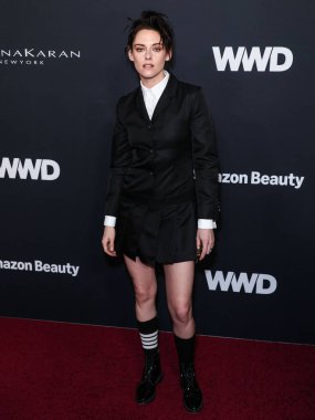 Amerikalı aktris ve yönetmen Kristen Stewart, 9 Ocak 2025 tarihinde Santa Monica, Los Angeles, Kaliforniya, ABD 'deki Regent Santa Monica Plajı' nda düzenlenen 2026. Geleneksel WWD (Women 's Wear Daily) Style Awards' a geldi..