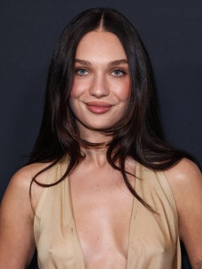 American actress and dancer Maddie Ziegler  arrives at the 2026 2nd Annual WWD (Women's Wear Daily) Style Awards, Golden Globes held at the Regent Santa Monica Beach on January 9, 2025 in Santa Monica, Los Angeles, California, United States.