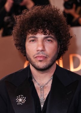 Bir Jacob and Co. Diamond Butik Timepiece giyen Benny Blanco, 11 Ocak 2026 'da Beverly Hills, Los Angeles, Kaliforniya, ABD' de düzenlenen 83..