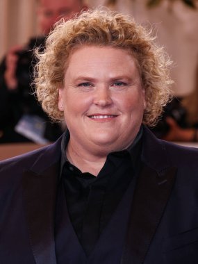 Fortune Feimster, 11 Ocak 2026 'da Beverly Hilton Oteli' nde düzenlenen 83. Altın Küre Ödülleri 'ne geldi..