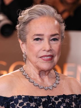 Kathy Bates, 11 Ocak 2026 'da Beverly Hilton Oteli' nde düzenlenen 83. Altın Küre Ödülleri 'ne geliyor..