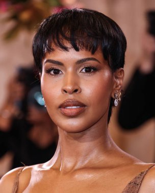 Sabrina Dhowre Elba, 11 Ocak 2026 'da Beverly Hilton Oteli' nde düzenlenen 83. Altın Küre Ödülleri 'ne geldi..