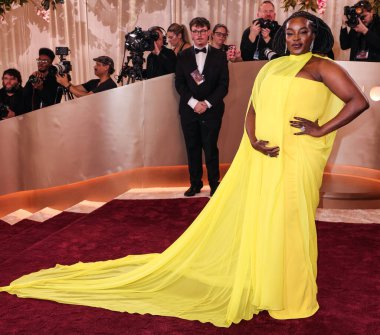 Wunmi Mosaku, 11 Ocak 2026 'da Beverly Hilton Oteli' nde düzenlenen 83. Altın Küre Ödülleri 'ne geliyor..