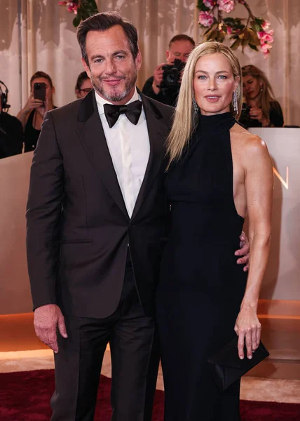 Will Arnett ve kız arkadaşı Carolyn Murphy, 11 Ocak 2026 'da Beverly Hilton Hotel' de düzenlenen 83. Altın Küre Ödülleri 'ne katılacaklar. (Fotoğraf: Xavier Collin / Image Press Agency)