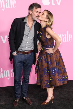 Graham Larson ve eşi Rhea Seehorn, 15 Ocak 2026 'da Kuzey Hollywood, Los Angeles' ta bulunan Televizyon Sanatları ve Bilimleri Akademisi 'ndeki Wolf Theatre' da düzenlenen 2.