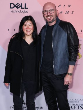 Susie Shen ve John Stanford, Amerikan Sineması 'nın 16 Ocak 2026' da Hollywood, Los Angeles, Kaliforniya, ABD 'deki Mısırlı Tiyatrosu' nda düzenlenen 5..