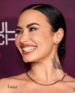 Demi Lovato, 20 Ocak 2026 'da Beverly Grove, Los Angeles, Kaliforniya, ABD' de düzenlenen AMC 'de düzenlenen CJ 4DPLEX' in Sonsuz Simgesi 'nin Los Angeles Dünya Premiere' sine ulaştı..