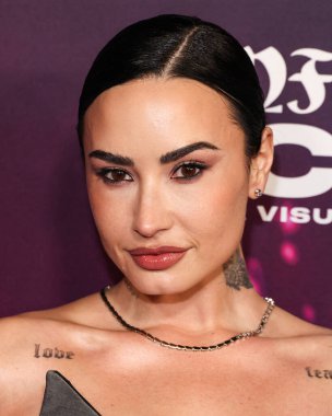 Demi Lovato, 20 Ocak 2026 'da Beverly Grove, Los Angeles, Kaliforniya, ABD' de düzenlenen AMC 'de düzenlenen CJ 4DPLEX' in Sonsuz Simgesi 'nin Los Angeles Dünya Premiere' sine ulaştı..