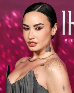 Demi Lovato, 20 Ocak 2026 'da Beverly Grove, Los Angeles, Kaliforniya, ABD' de düzenlenen AMC 'de düzenlenen CJ 4DPLEX' in Sonsuz Simgesi 'nin Los Angeles Dünya Premiere' sine ulaştı..