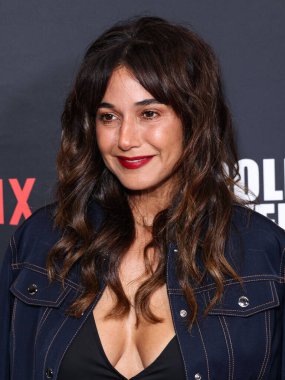 Emmanuelle Chriqui, 28 Ocak 2026 'da Los Angeles, Kaliforniya, ABD' de bulunan Penske Medya Şirketi 'nin (PMC) çatı katındaki' The Lincoln Lawyer 'sezonunun Netflix ve A + E Stüdyolarının Los Angeles galasına geldi..
