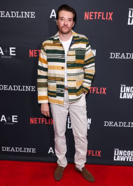 Jason Butler Harner, Los Angeles Netflix 'in ve A + E Stüdyolarının galası' The Lincoln Lawyer 'Sezon 4' te Penske Medya Şirketi (PMC) Terası 'nda 28 Ocak 2026' da Los Angeles, Kaliforniya, ABD 'de gerçekleştirildi..