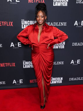 Jazz Raycole, 28 Ocak 2026 'da Los Angeles, Kaliforniya, ABD' deki Los Angeles 'taki Penske Medya Şirketi' nin (PMC) çatı katındaki 