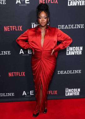 Jazz Raycole, 28 Ocak 2026 'da Los Angeles, Kaliforniya, ABD' deki Los Angeles 'taki Penske Medya Şirketi' nin (PMC) çatı katındaki 