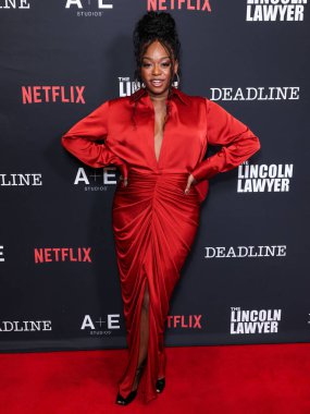 Jazz Raycole, 28 Ocak 2026 'da Los Angeles, Kaliforniya, ABD' deki Los Angeles 'taki Penske Medya Şirketi' nin (PMC) çatı katındaki 