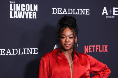 Jazz Raycole, 28 Ocak 2026 'da Los Angeles, Kaliforniya, ABD' deki Los Angeles 'taki Penske Medya Şirketi' nin (PMC) çatı katındaki 