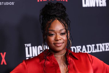 Jazz Raycole, 28 Ocak 2026 'da Los Angeles, Kaliforniya, ABD' deki Los Angeles 'taki Penske Medya Şirketi' nin (PMC) çatı katındaki 