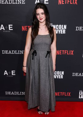 Krista Warner, Los Angeles 'taki Netflix' in ve A + E Stüdyolarının galası 'The Lincoln Lawyer' Sezon 4 'te Penske Media Corporation (PMC) Çatısı Terasında 28 Ocak 2026' da Los Angeles, Kaliforniya, ABD 'de gerçekleştirildi..