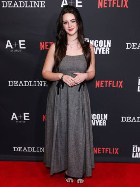 Krista Warner, Los Angeles 'taki Netflix' in ve A + E Stüdyolarının galası 'The Lincoln Lawyer' Sezon 4 'te Penske Media Corporation (PMC) Çatısı Terasında 28 Ocak 2026' da Los Angeles, Kaliforniya, ABD 'de gerçekleştirildi..