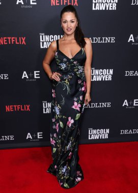 Paula Garces, Los Angeles 'taki Netflix ve A + E Stüdyolarının galası' The Lincoln Lawyer 'Sezon 4' te Penske Medya Şirketi 'nin (PMC) çatı terasında 28 Ocak 2026' da Los Angeles, Kaliforniya, ABD 'de gerçekleştirildi.