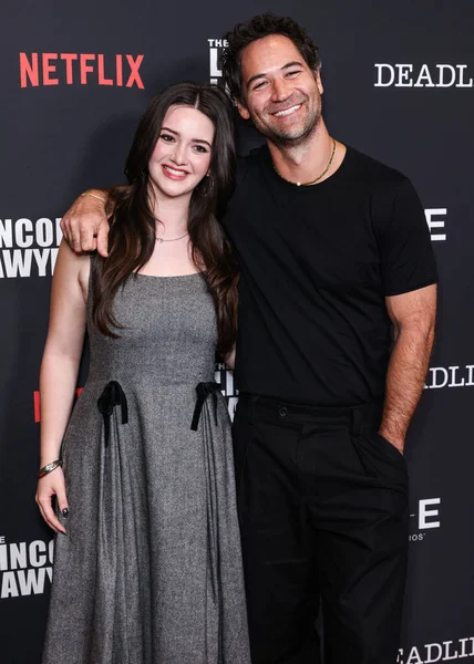 Krista Warner ve Manuel Garcia-Rulfo, Los Angeles Netflix 'in ve A + E Stüdyolarının Los Angeles Premiere of Netflix ve A + E Stüdyoları' nın 'The Lincoln Lawyer' 4. sezonuna geldiler.