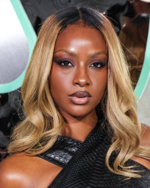 Justine Skye, 29 Ocak 2026 'da Hollywood, Los Angeles, Kaliforniya, ABD' de 6400 Sunset Bulvarı 'nda düzenlenen Warner Music Group Grammy Ödülleri Partisi 2026' ya (68..