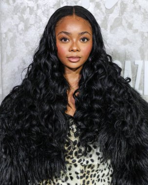 Skai Jackson, 29 Ocak 2026 'da Hollywood, Los Angeles, Kaliforniya, ABD' de 6400 Sunset Bulvarı 'nda düzenlenen Warner Music Group Grammy Ödülleri Partisi 2026' ya (68..