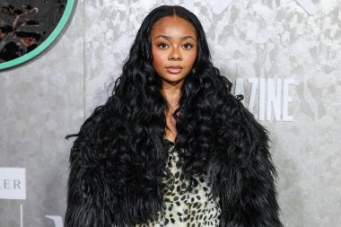 Skai Jackson, 29 Ocak 2026 'da Hollywood, Los Angeles, Kaliforniya, ABD' de 6400 Sunset Bulvarı 'nda düzenlenen Warner Music Group Grammy Ödülleri Partisi 2026' ya (68..
