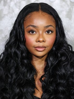 Skai Jackson, 29 Ocak 2026 'da Hollywood, Los Angeles, Kaliforniya, ABD' de 6400 Sunset Bulvarı 'nda düzenlenen Warner Music Group Grammy Ödülleri Partisi 2026' ya (68..