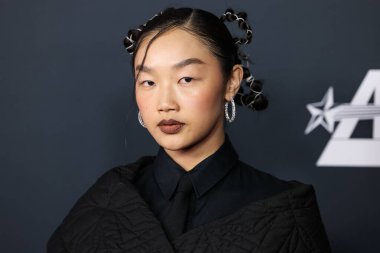 Audrey Nuna, Los Angeles Kongresi Güney Salonu 'nda 30 Ocak 2026' da Los Angeles, Kaliforniya, ABD 'de düzenlenen Mariah Carey onuruna düzenlenen MusiCares 2026' ya ulaştı..