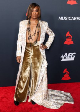 Billy Porter, Los Angeles Kongre Merkezi 'nde 30 Ocak 2026' da Los Angeles, Kaliforniya, ABD 'de düzenlenen Mariah Carey onuruna düzenlenen MusiCares 2026' ya ulaştı..