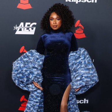 Jennifer Hudson, Los Angeles Kongre Merkezi 'nde 30 Ocak 2026' da Los Angeles, Kaliforniya, ABD 'de düzenlenen Mariah Carey onuruna düzenlenen MusiCares 2026' ya ulaştı..