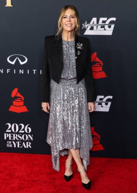 Rita Wilson, Los Angeles Kongre Merkezi Güney Salonu 'nda 30 Ocak 2026' da düzenlenen Mariah Carey onuruna düzenlenen MusiCares 2026 'ya ulaştı..