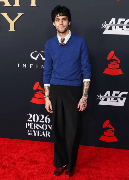 Stephen Sanchez, Los Angeles Kongre Merkezi Güney Salonu 'nda 30 Ocak 2026' da düzenlenen Mariah Carey onuruna düzenlenen MusiCares 2026 'ya ulaştı..