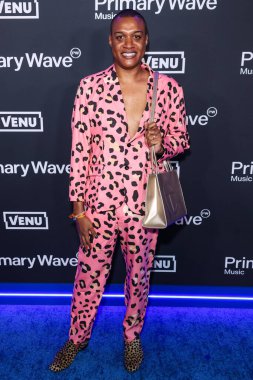 Ernest Owens, 31 Ocak 2026 'da Beverly Hills, Los Angeles, Kaliforniya, ABD' deki Waldorf Astoria Beverly Hills Oteli 'nde düzenlenen Primary Wave Music 20..