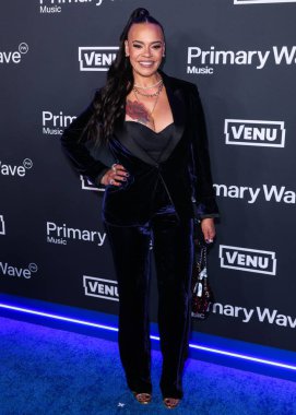 Faith Evans, Waldorf Astoria Beverly Hills Oteli 'nde 31 Ocak 2026 tarihinde düzenlenen Primary Wave Music 20. yıl dönümü öncesi Grammy Partisi' ne (68. Grammy Ödülleri) ulaşır..