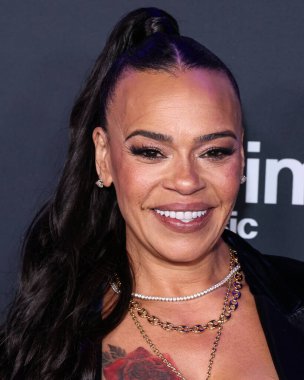 Faith Evans, Waldorf Astoria Beverly Hills Oteli 'nde 31 Ocak 2026 tarihinde düzenlenen Primary Wave Music 20. yıl dönümü öncesi Grammy Partisi' ne (68. Grammy Ödülleri) ulaşır..