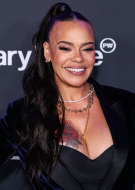 Faith Evans, Waldorf Astoria Beverly Hills Oteli 'nde 31 Ocak 2026 tarihinde düzenlenen Primary Wave Music 20. yıl dönümü öncesi Grammy Partisi' ne (68. Grammy Ödülleri) ulaşır..