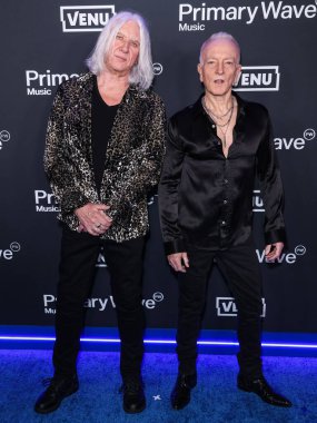 Def Leppard 'dan Joe Elliott ve Phil Collen, 31 Ocak 2026' da Beverly Hills, Los Angeles, Kaliforniya 'daki Waldorf Astoria Beverly Hills Oteli' nde düzenlenen 20.