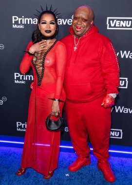 Shani James ve erkek arkadaşı CeeLo Green (Thomas DeCarlo Callaway-Burton), ABD 'nin Los Angeles şehrinde 31 Ocak 2026 tarihinde Waldorf Astoria Beverly Hills Oteli' nde düzenlenen 20.