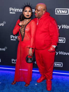 Shani James ve erkek arkadaşı CeeLo Green (Thomas DeCarlo Callaway-Burton), ABD 'nin Los Angeles şehrinde 31 Ocak 2026 tarihinde Waldorf Astoria Beverly Hills Oteli' nde düzenlenen 20.