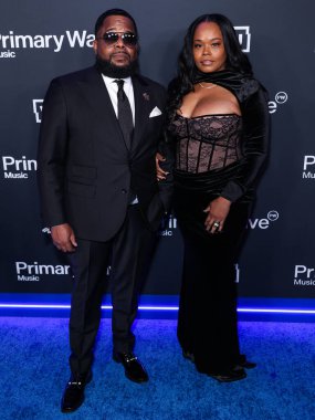 Willie Prophet Stiggers ve Fatima Stiggers, 31 Ocak 2026 'da Beverly Hills, Los Angeles, CA, ABD' de düzenlenen Waldorf Astoria Beverly Hills Oteli 'nde düzenlenen 20.