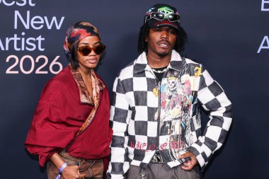 Donye Taylor ve Smino, 29 Ocak 2026 tarihinde Formosa 'daki The Lot' ta düzenlenen Spotify 'ın 2026 En İyi Yeni Sanatçı Partisi' ne (68. Grammy Ödülleri) geldiler..